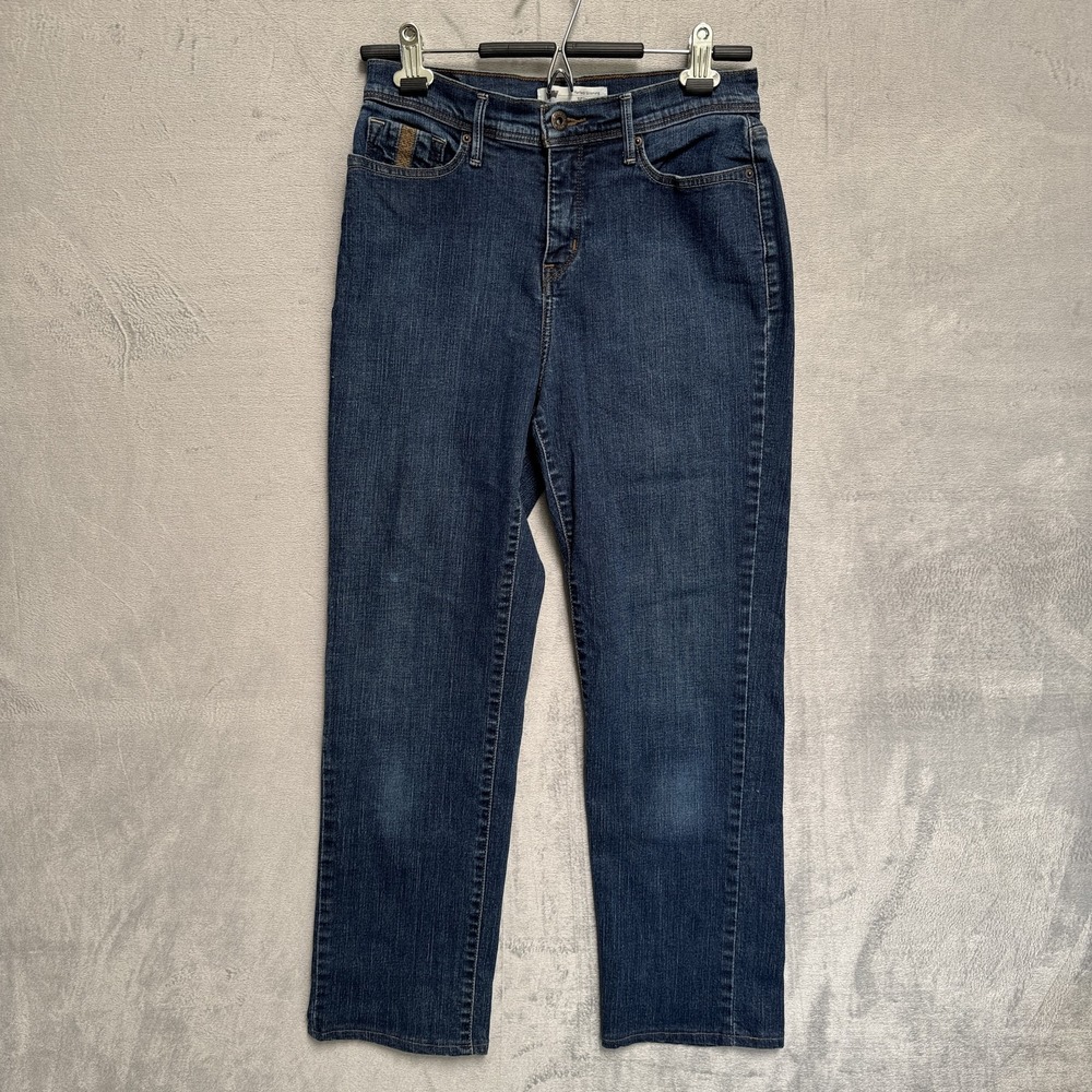 Levis 512 Jeans Womens 28 Blue Mid Rise Perfectly Slimming Straight Stretch